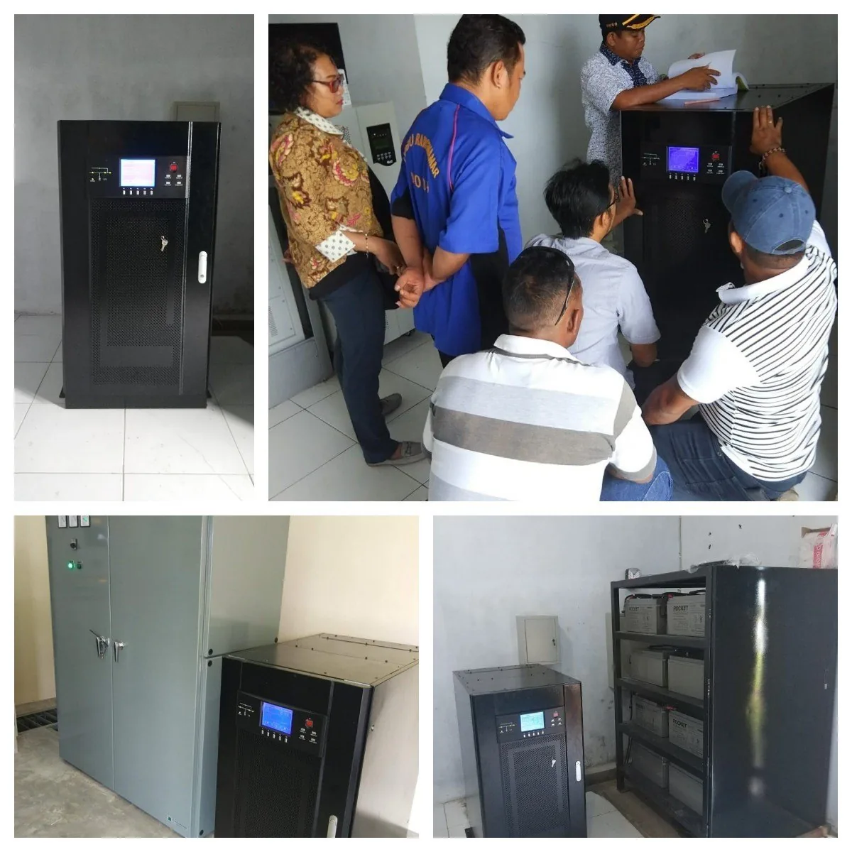 90Kw Modular UPS used at airport