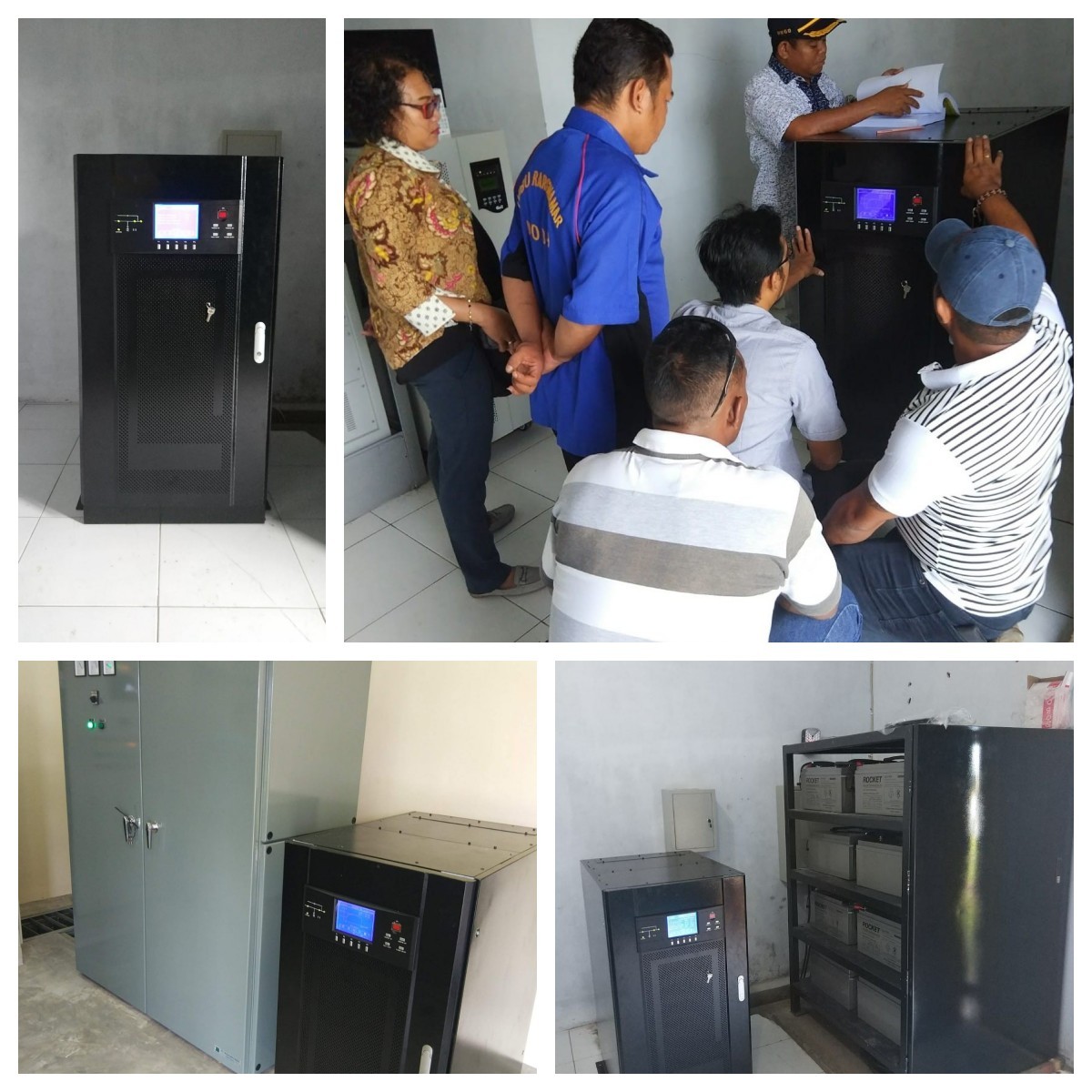 90Kw Modular UPS used at airport